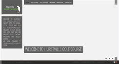 Desktop Screenshot of hurstvillegolf.com.au